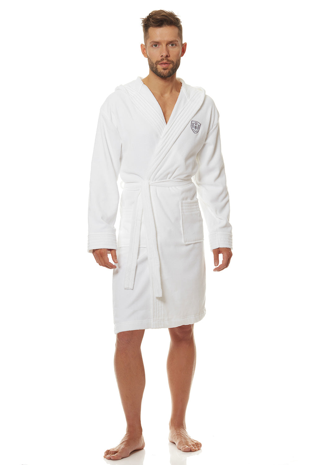 White Bathrobe