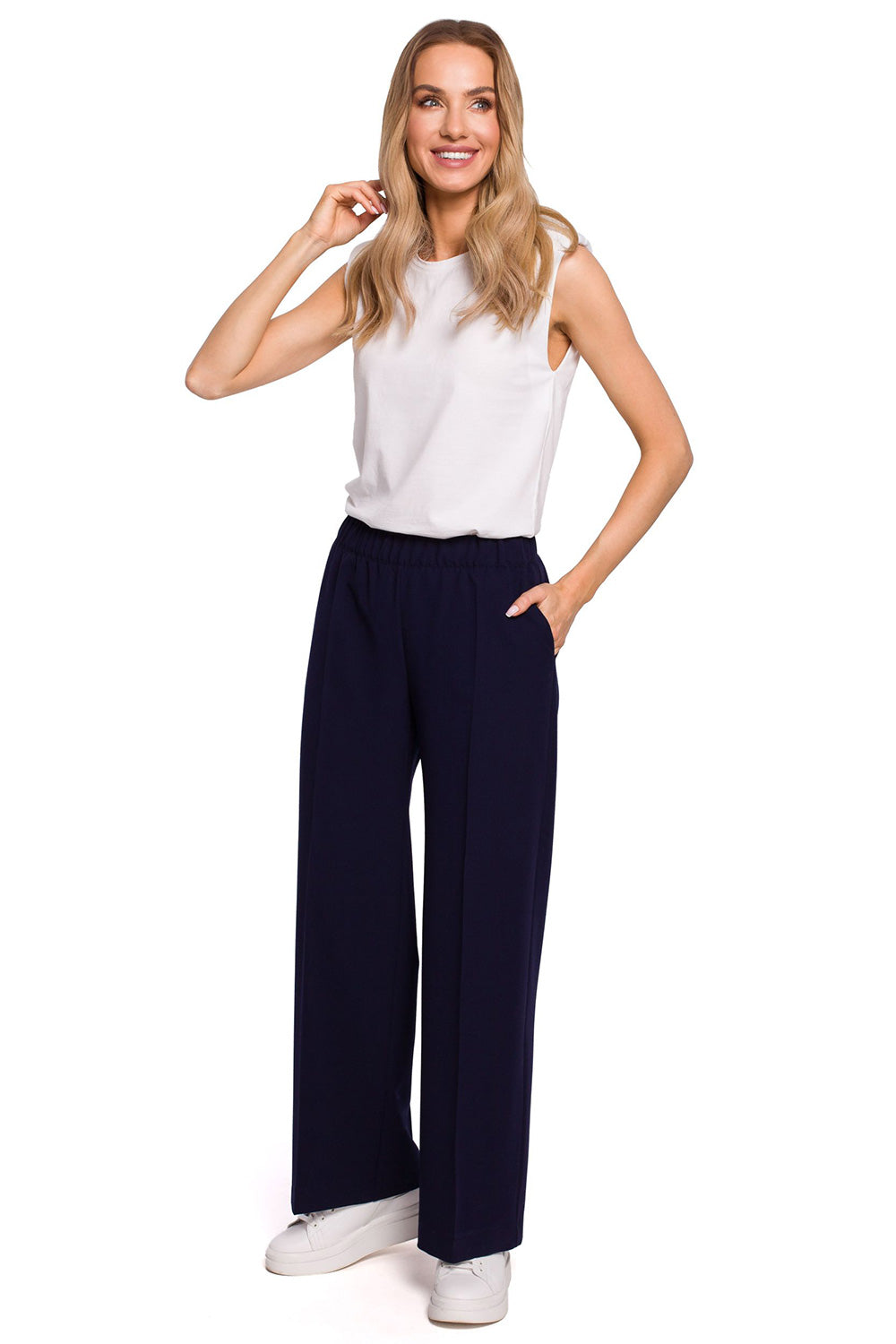 Navy Trousers