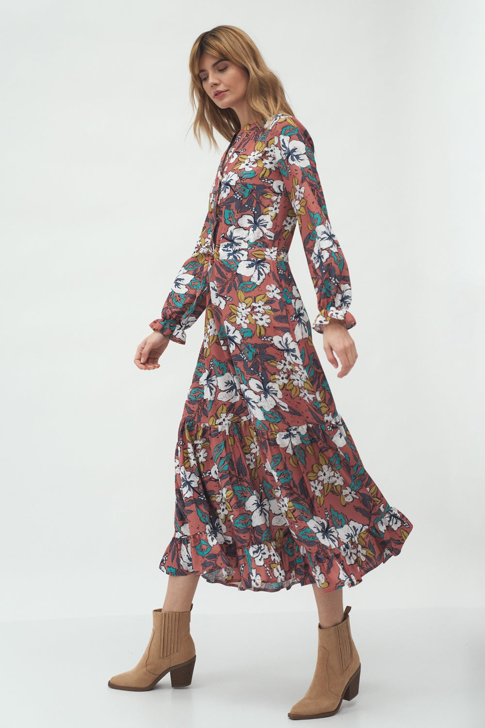 w kwiaty S Flowers Daydress