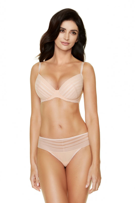 S Beige T-backs