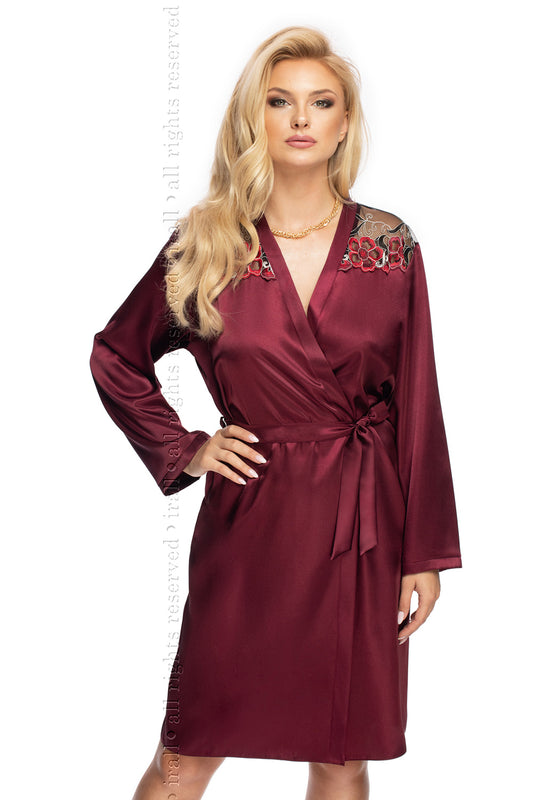 Plum Bathrobe