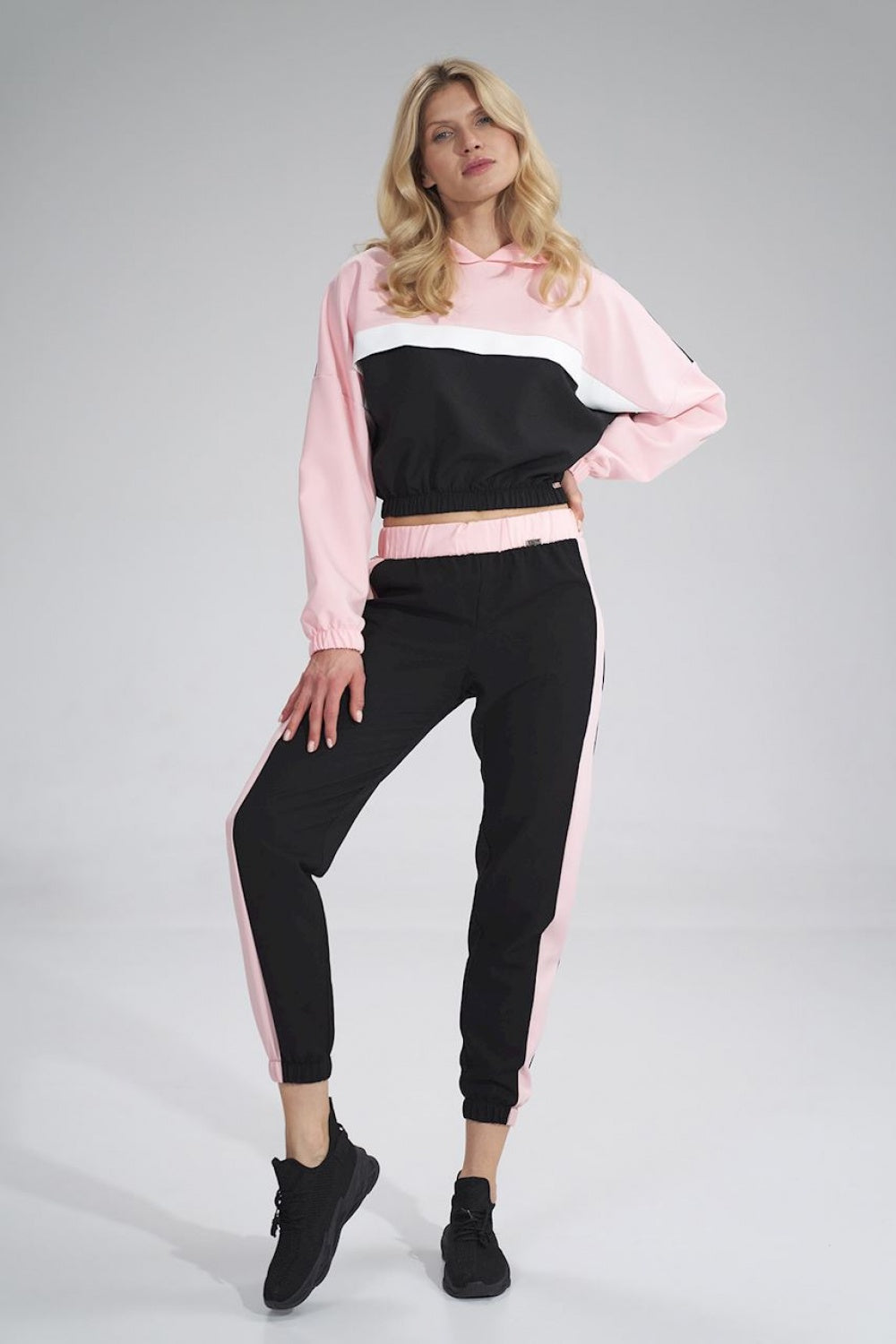 Black Pink Sweatshirt