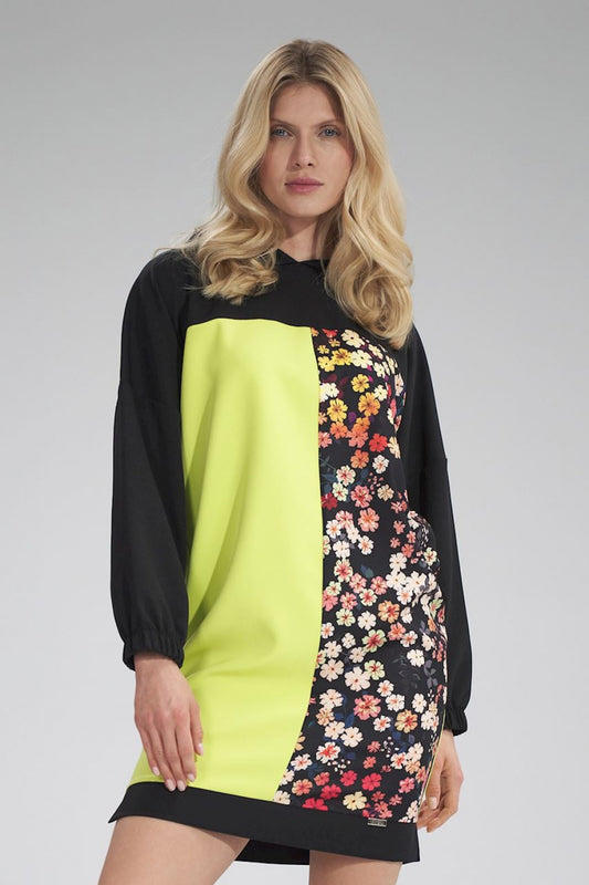 Black Limonka Wzór Daydress