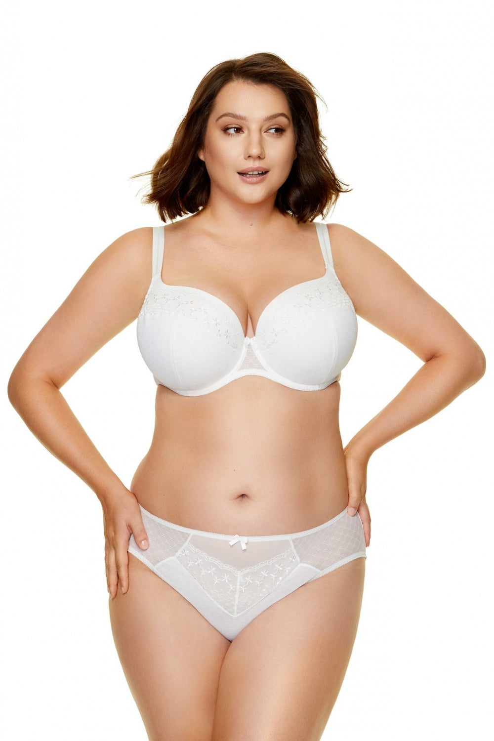 B Cream Padded bra