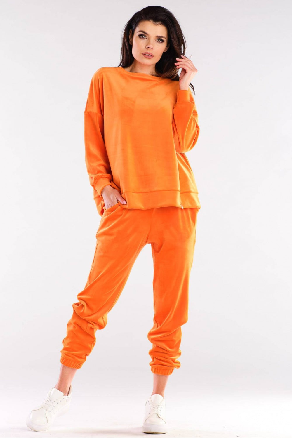 Orange Sweatshirt