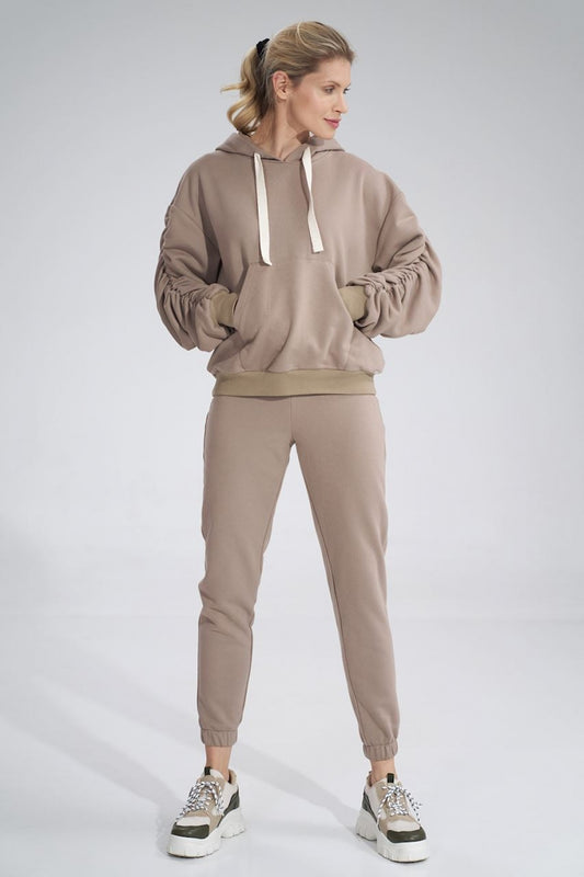 Beige Tracksuit trousers