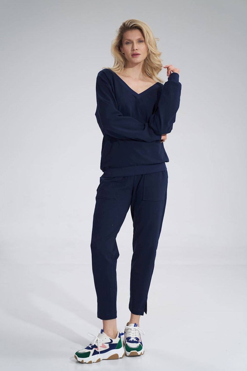 Navy Tracksuit trousers