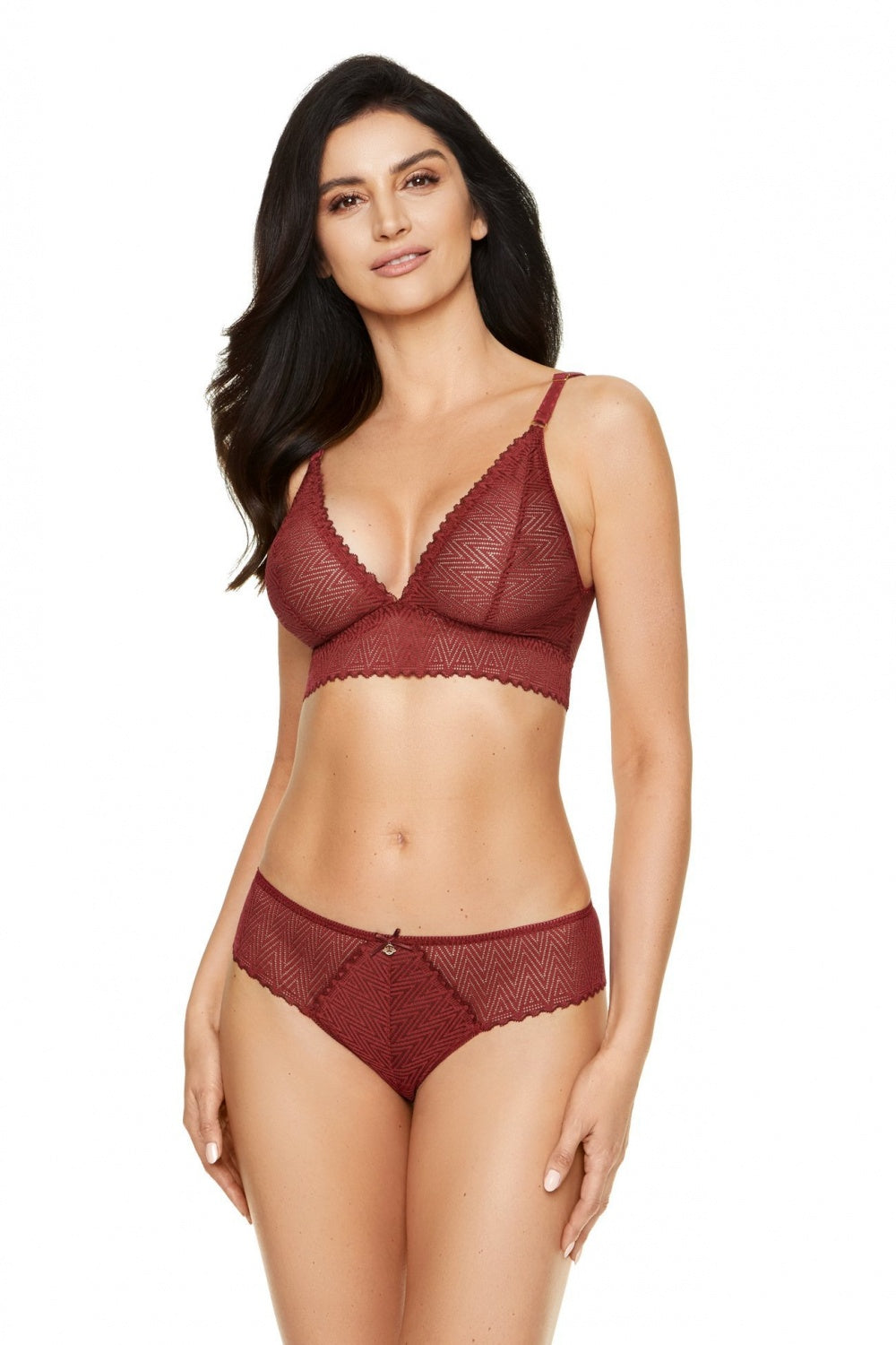 S Burgund T-backs