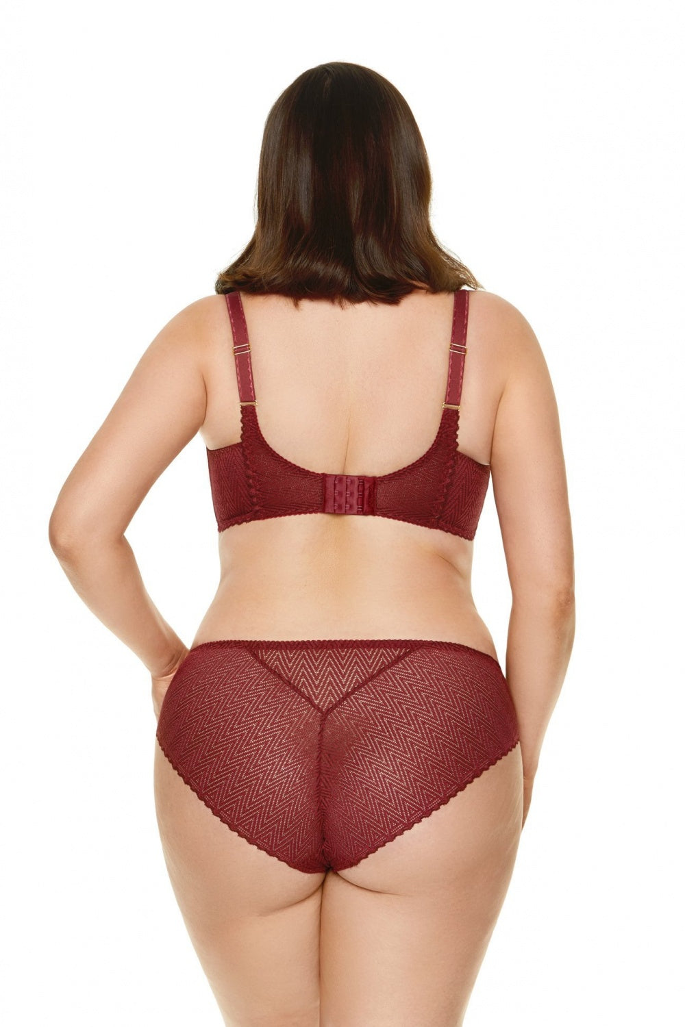 B Burgund Padded bra