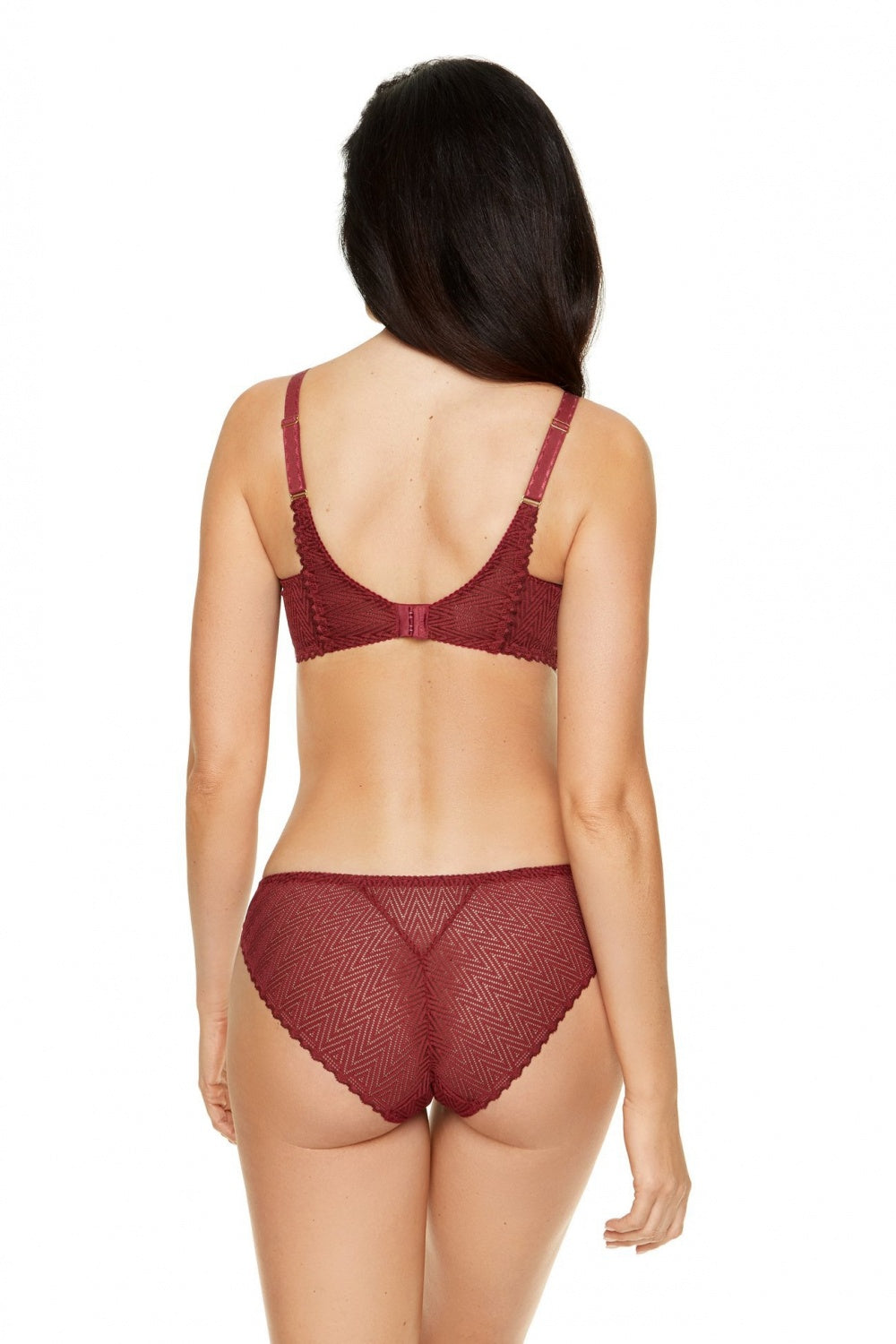 B Burgund Padded bra
