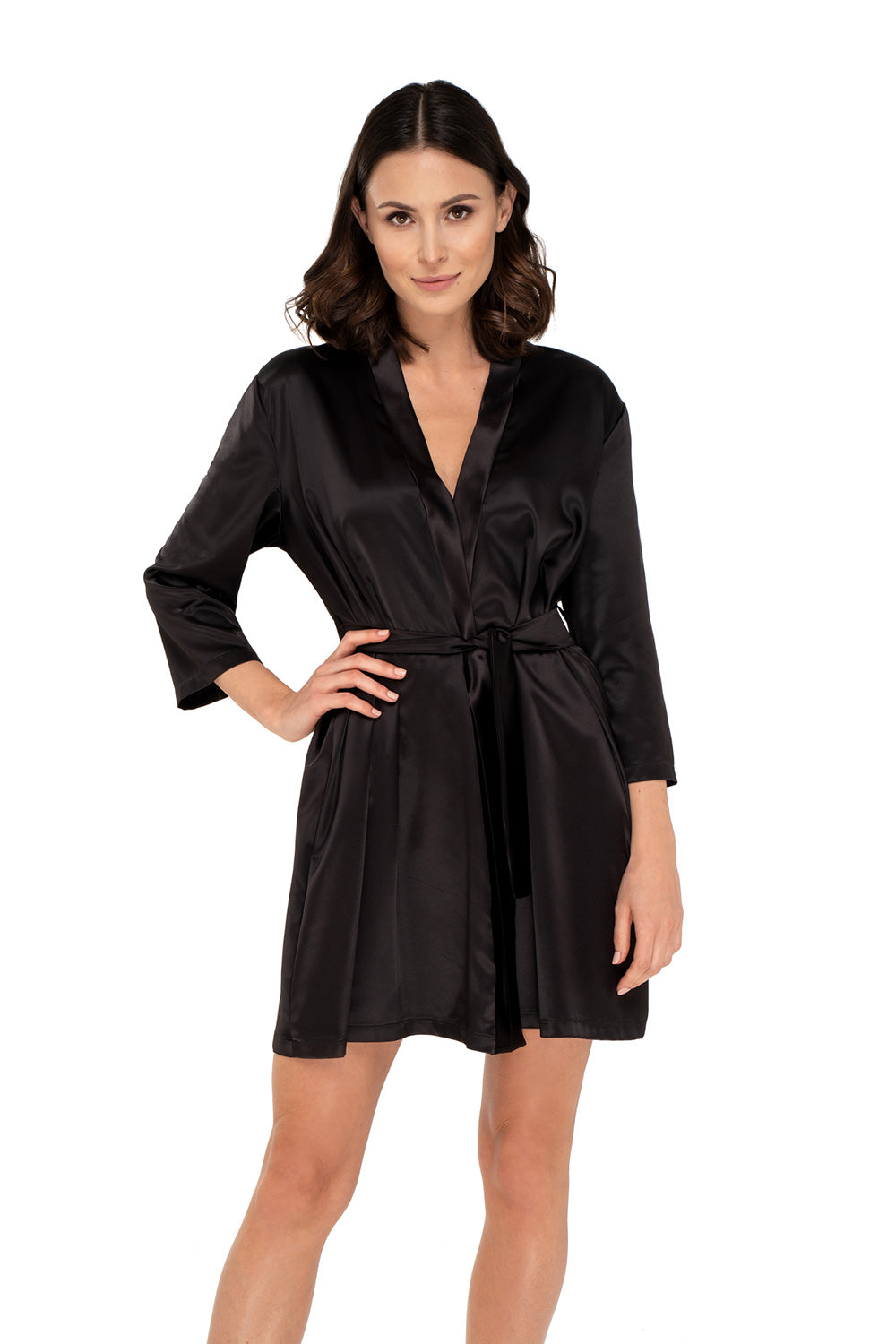 Black Bathrobe