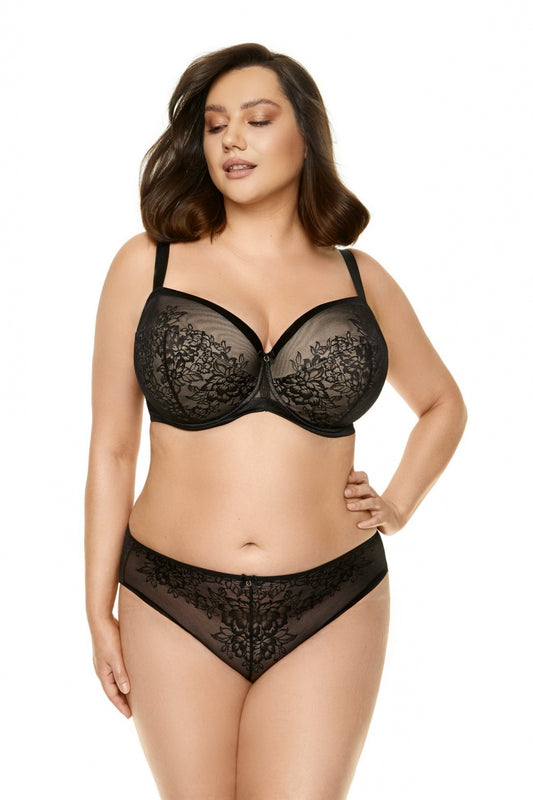 B Black Padded bra