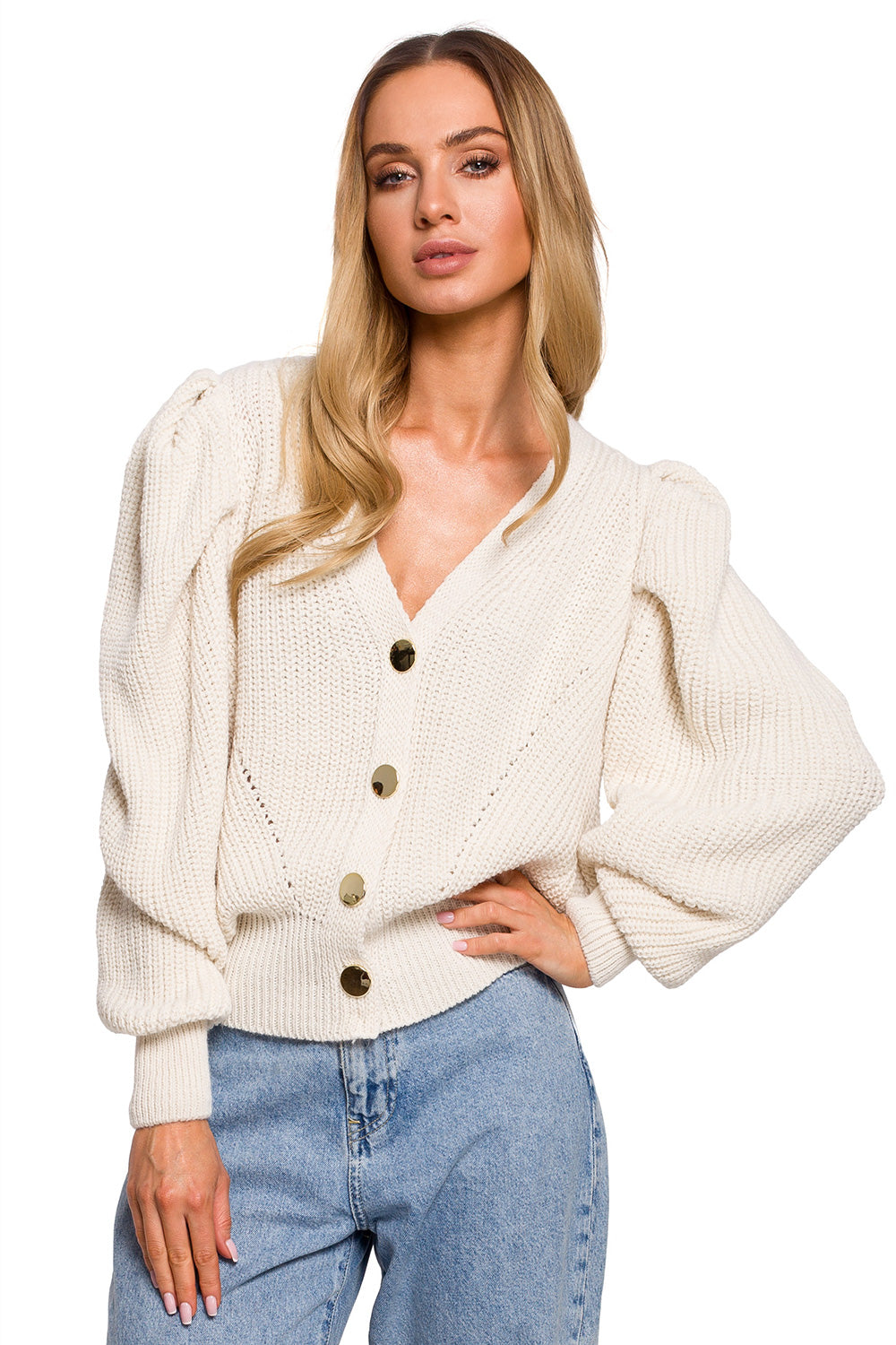Beige Cardigan