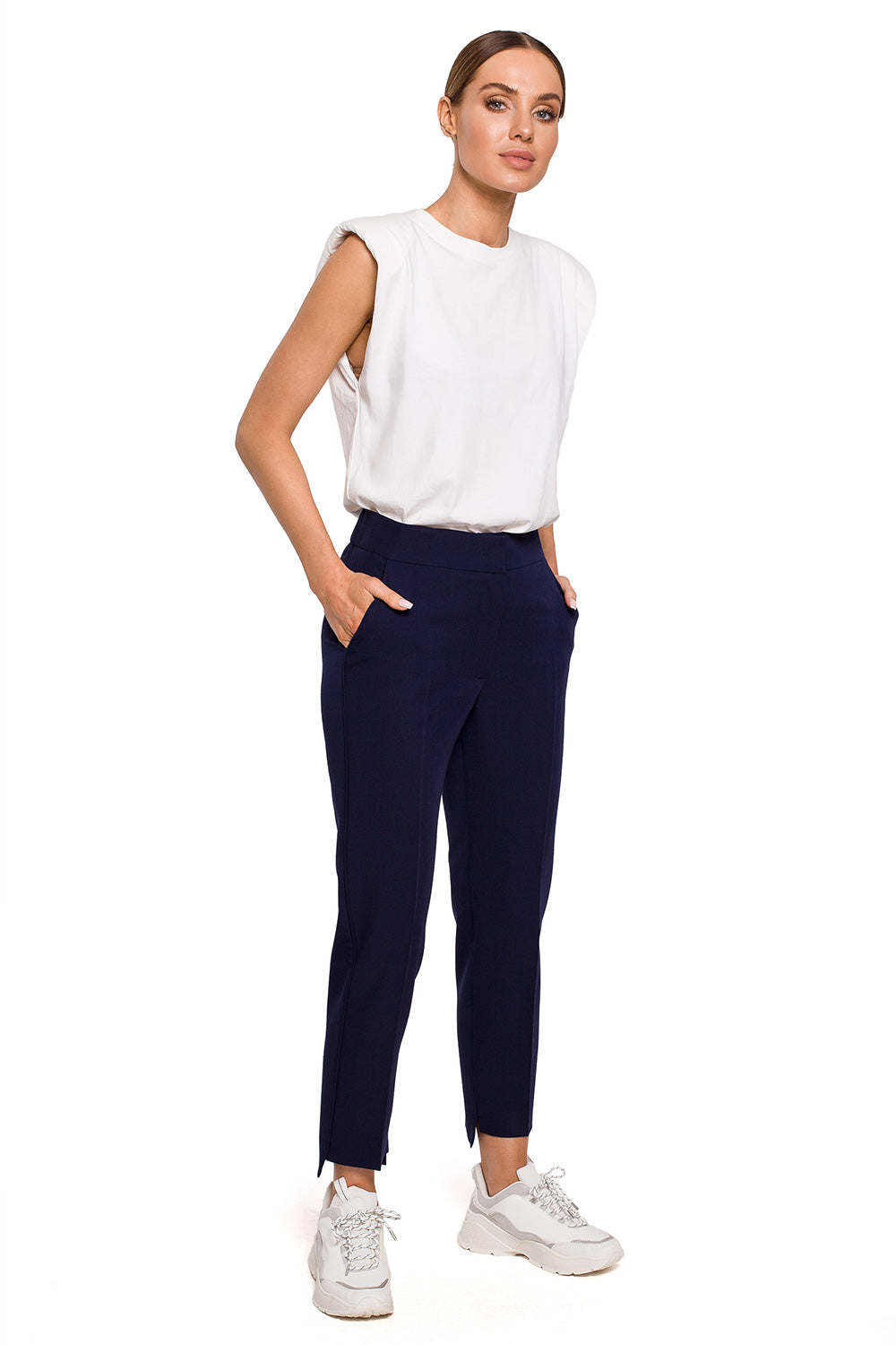 Navy Women trousers