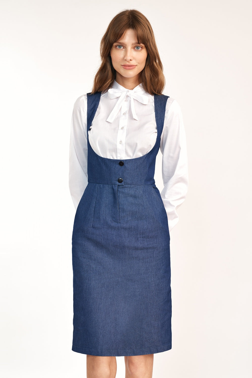 z guzikami S Jeans Daydress