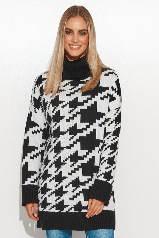 Black Ecru Long jumper