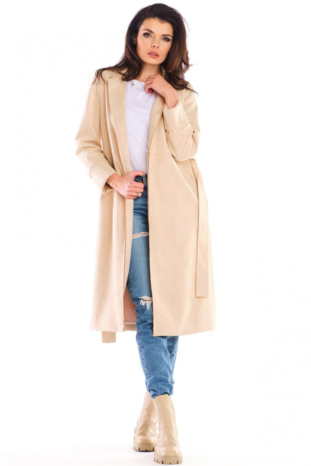 Beige Coat