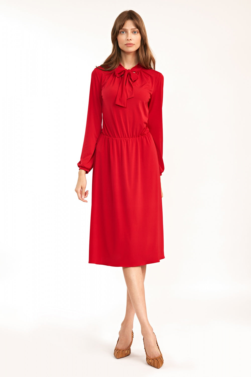z fontaziem S Red Daydress