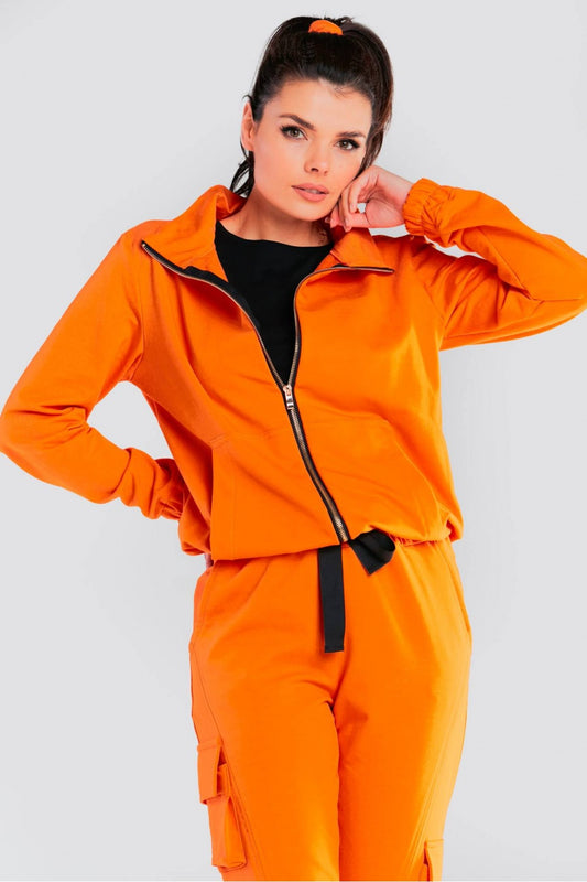 Orange Sweatshirt
