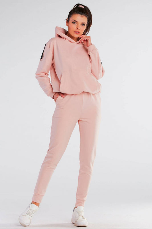 Powder Pink Tracksuit trousers