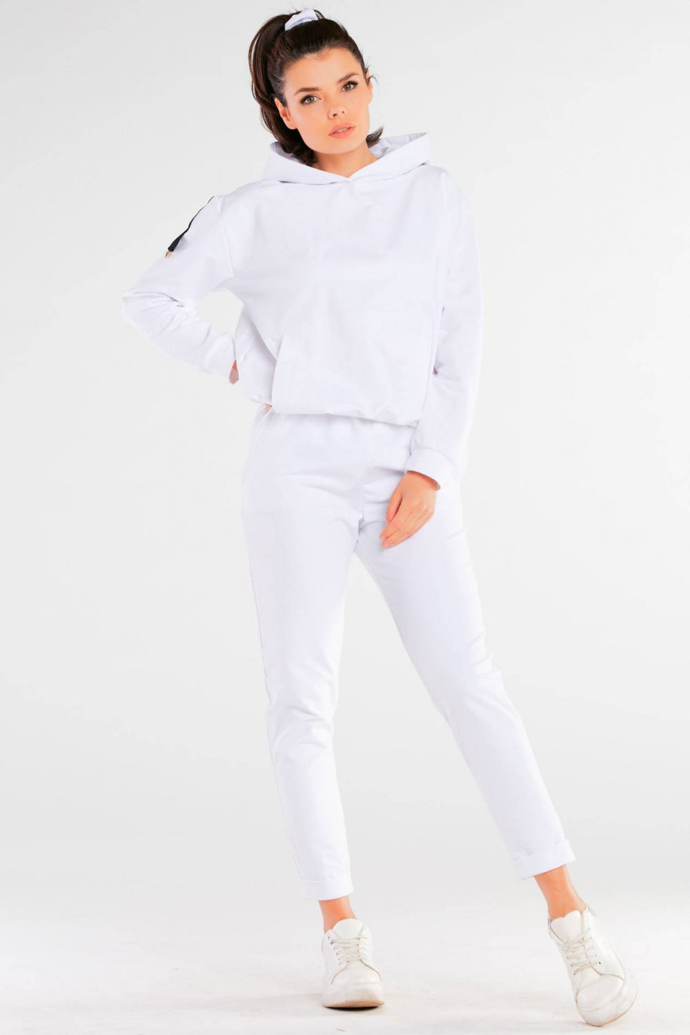 White Tracksuit trousers