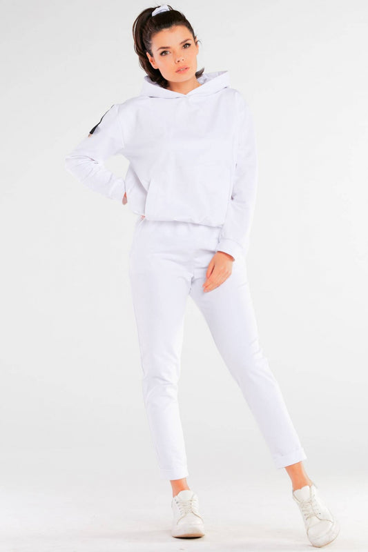 White Tracksuit trousers