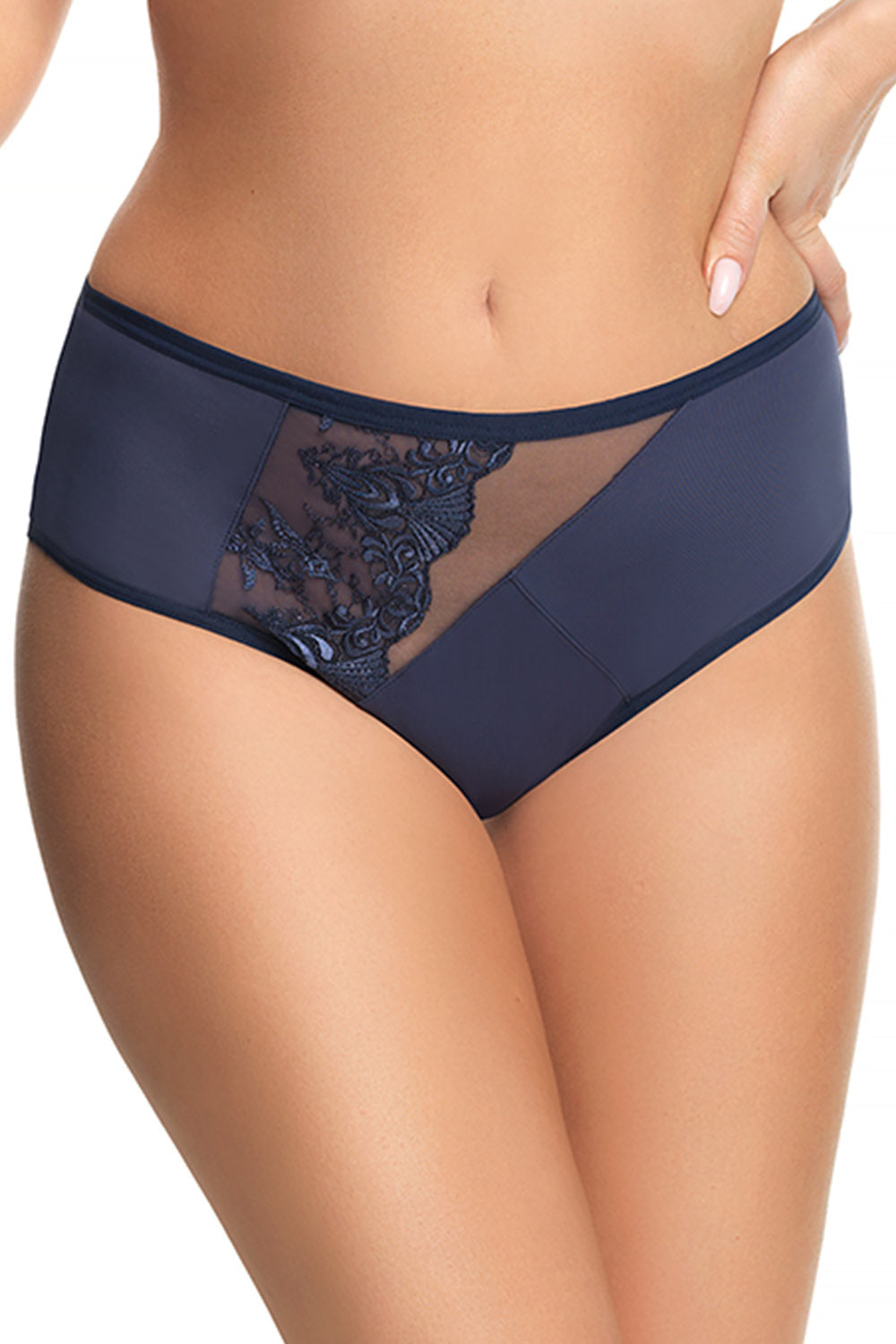 Granada K Navy Brazilian style panties