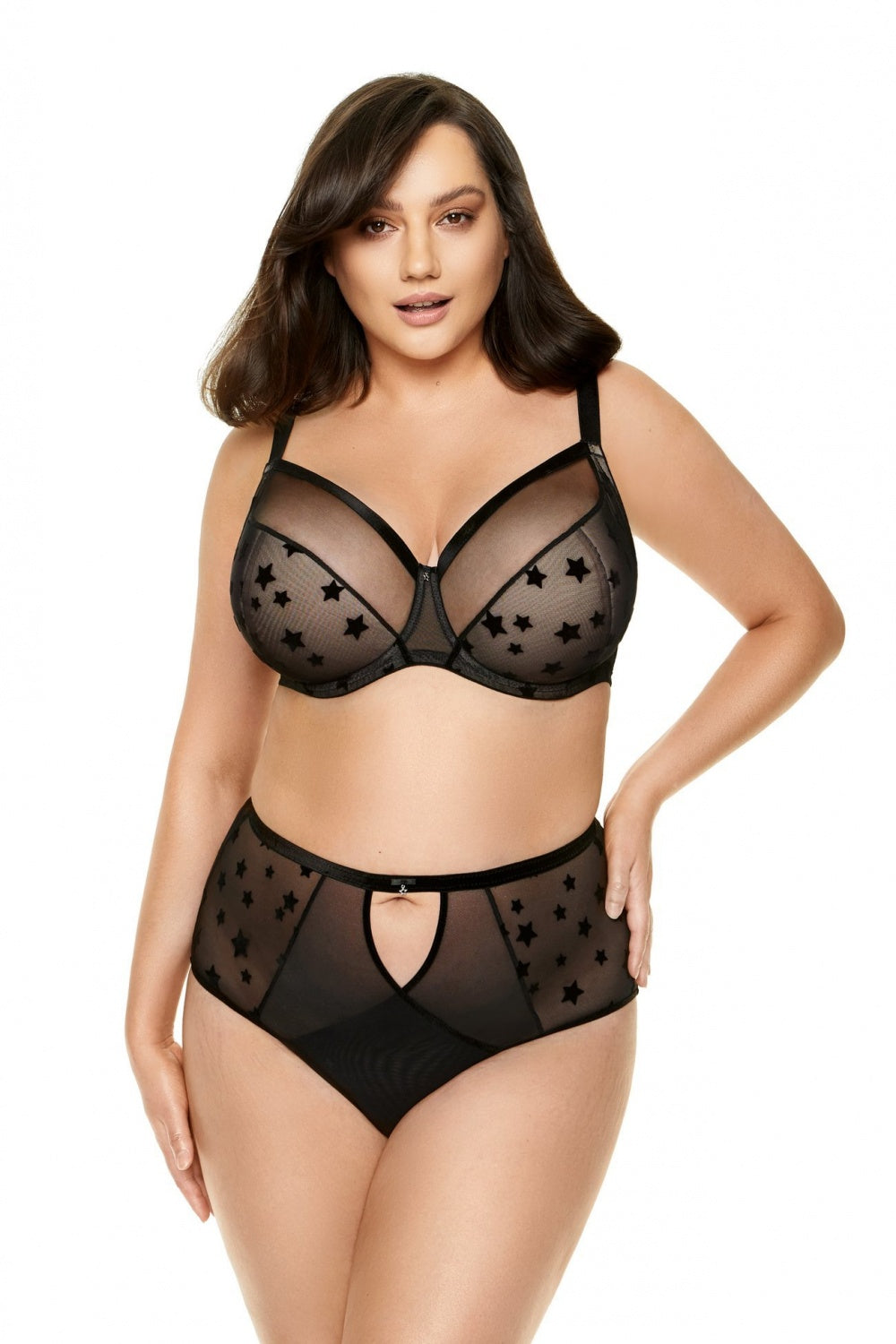 B Black Beige Semi-soft