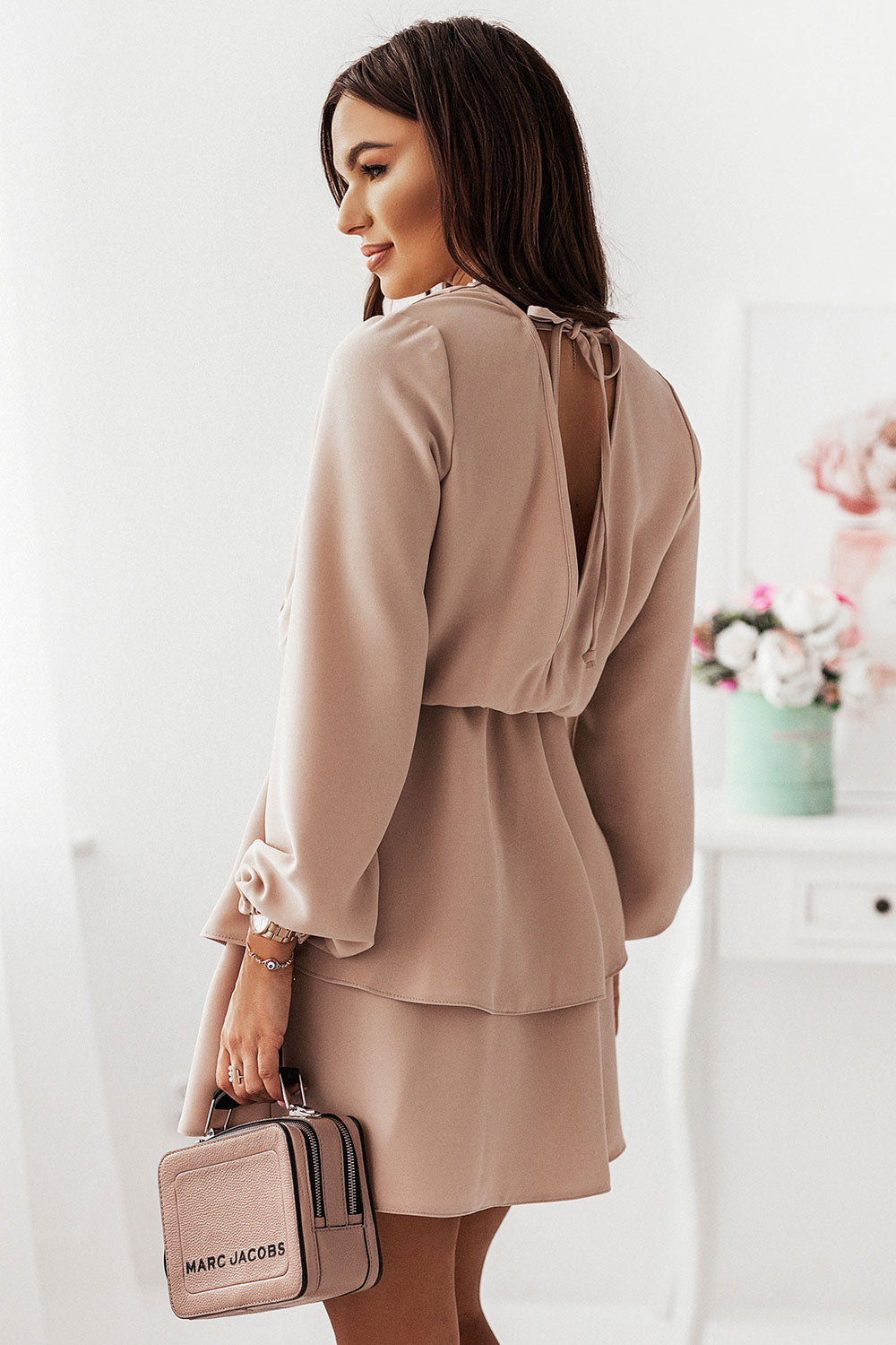 Beige Cocktail dress