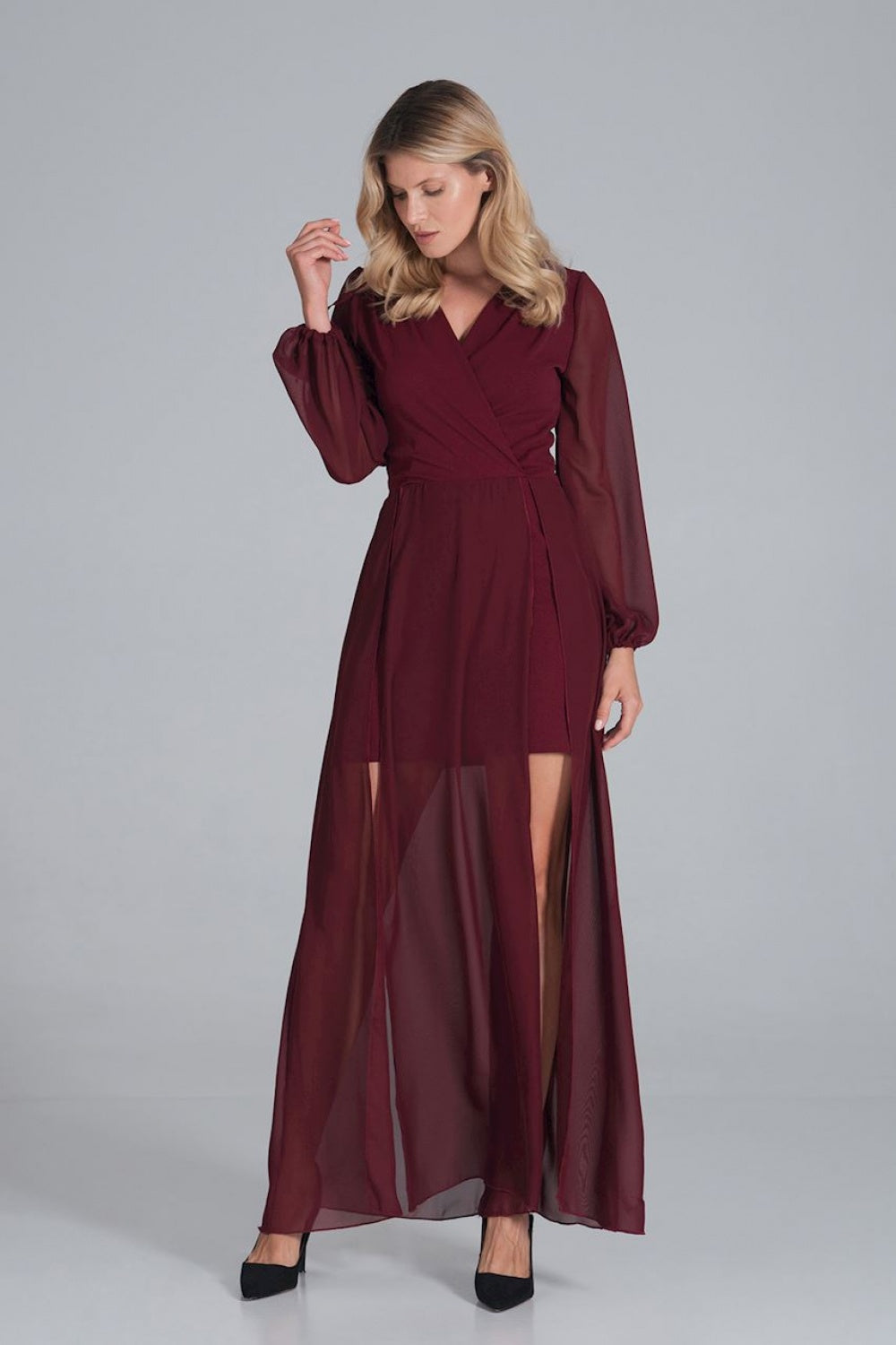 Bordo Evening dress