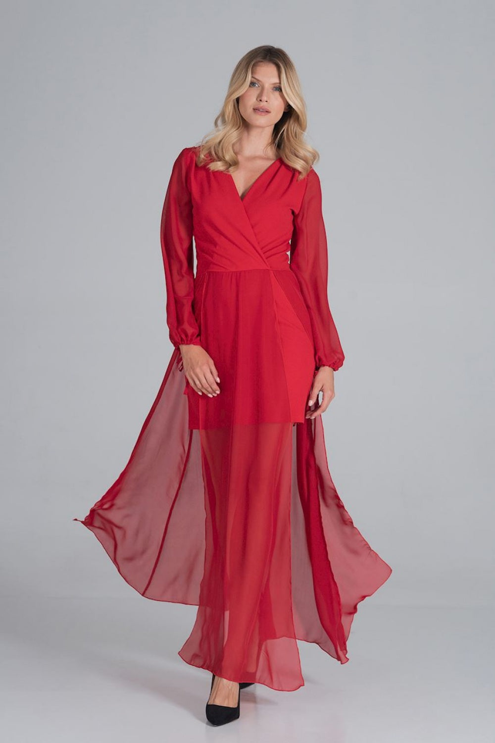 Red Evening dress