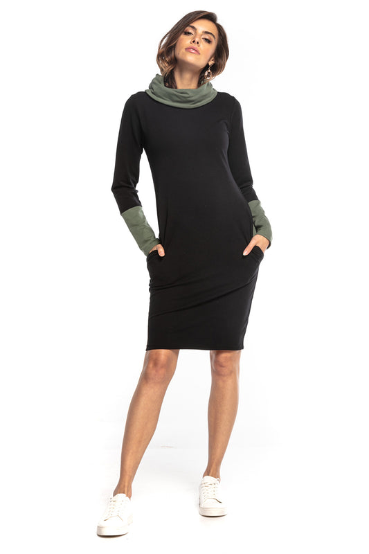 Black Khaki Daydress