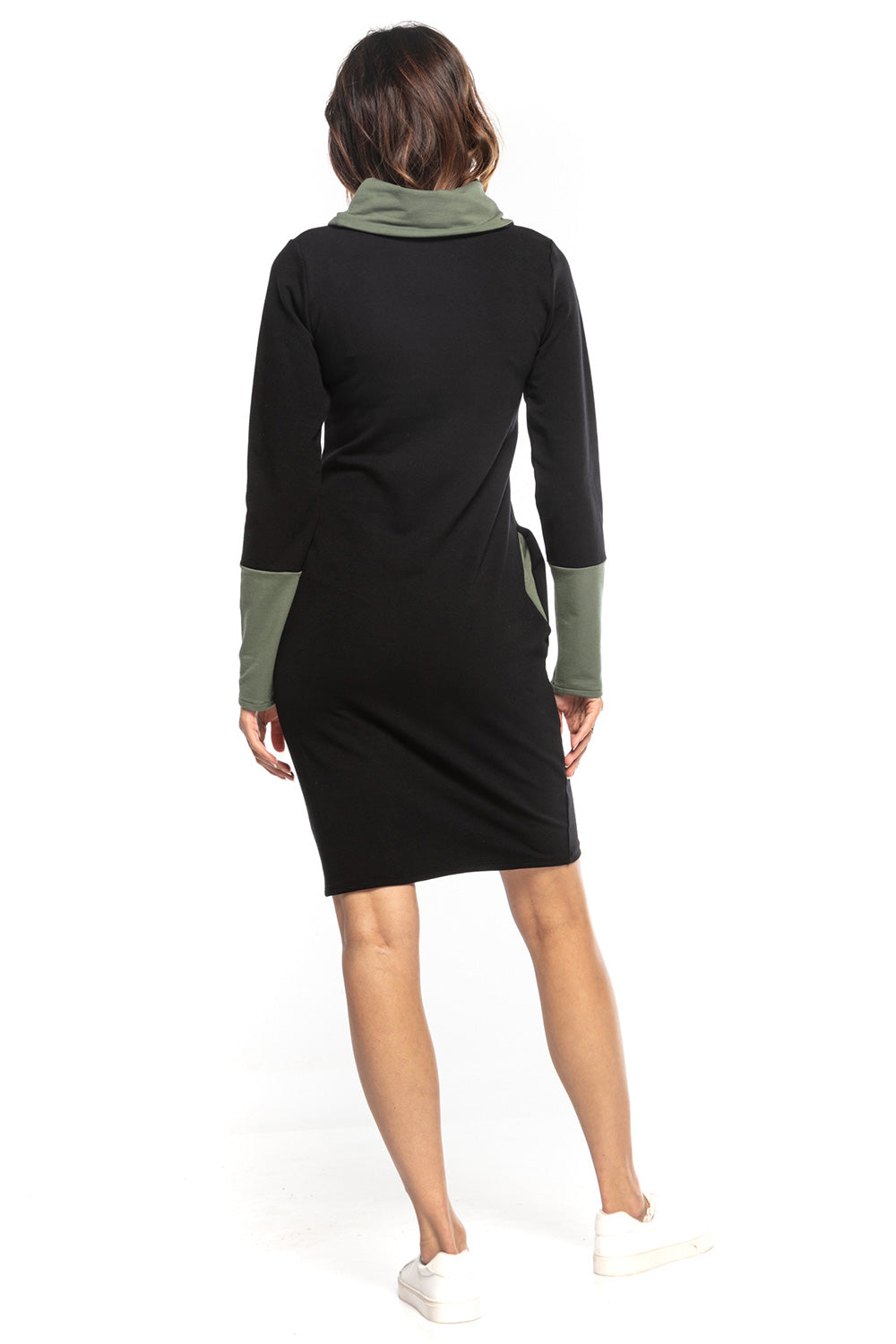 Black Khaki Daydress