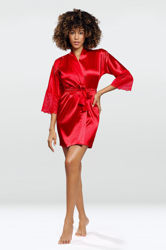 Red Bathrobe