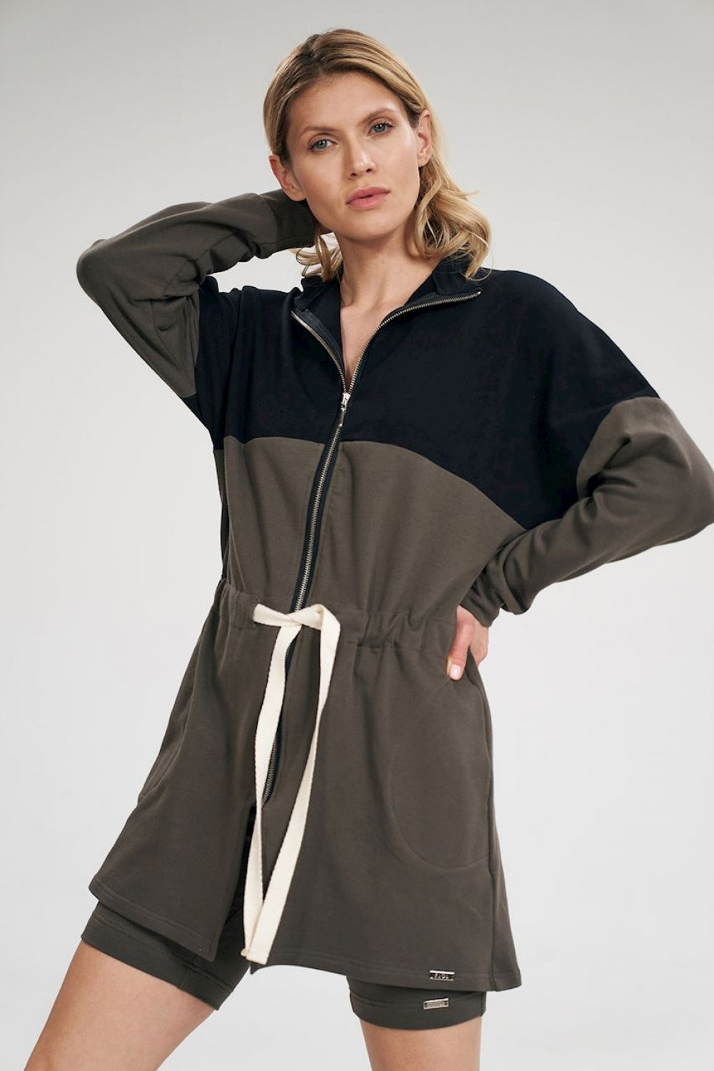 Olive Black Sweatshirt