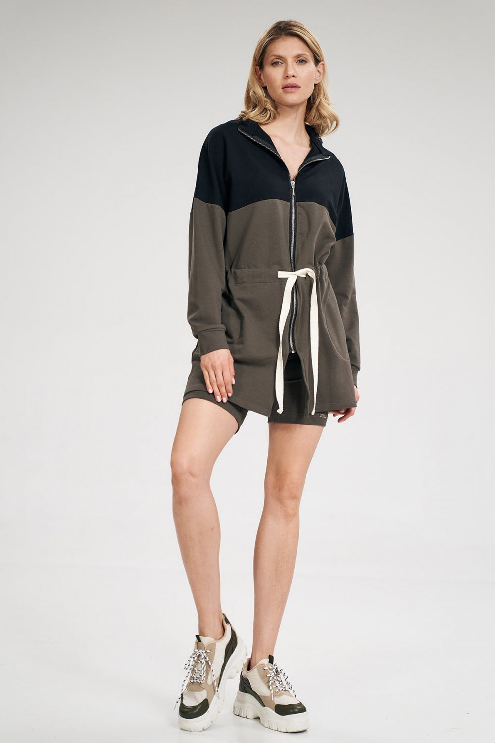 Olive Black Sweatshirt