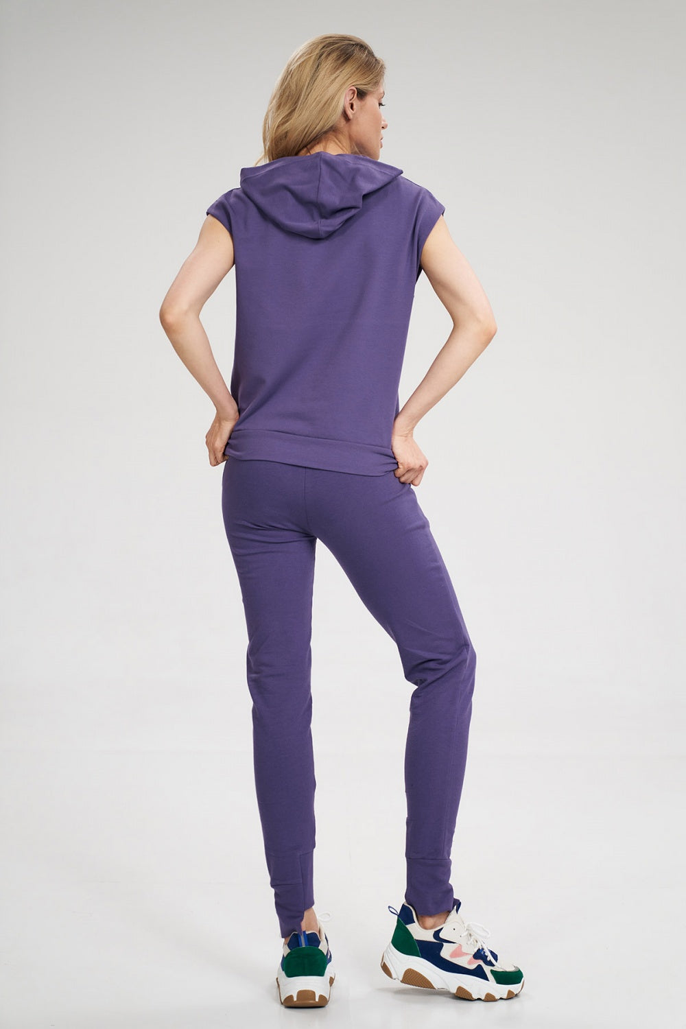 Violet Tracksuit trousers