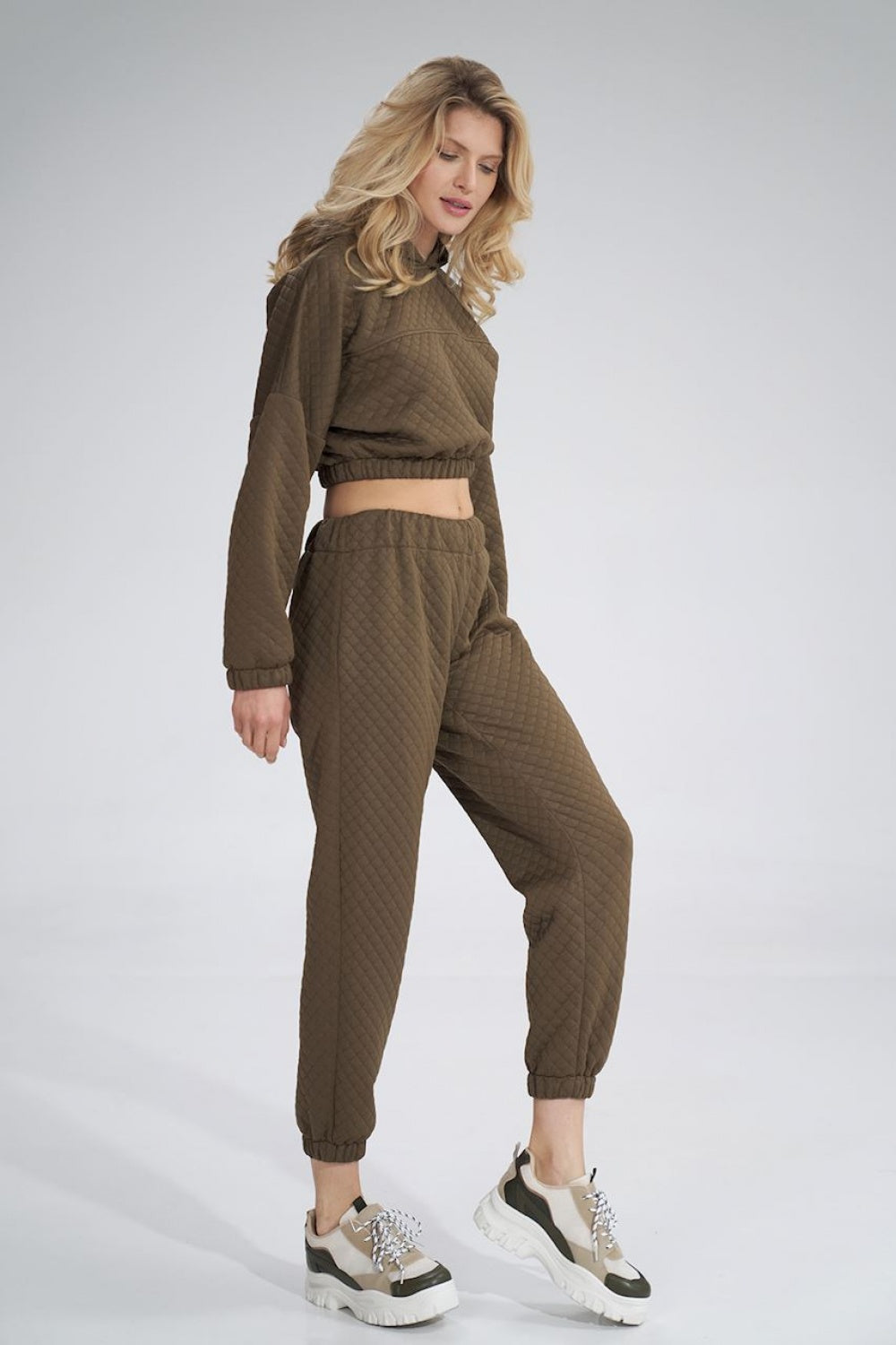 Beige Women trousers