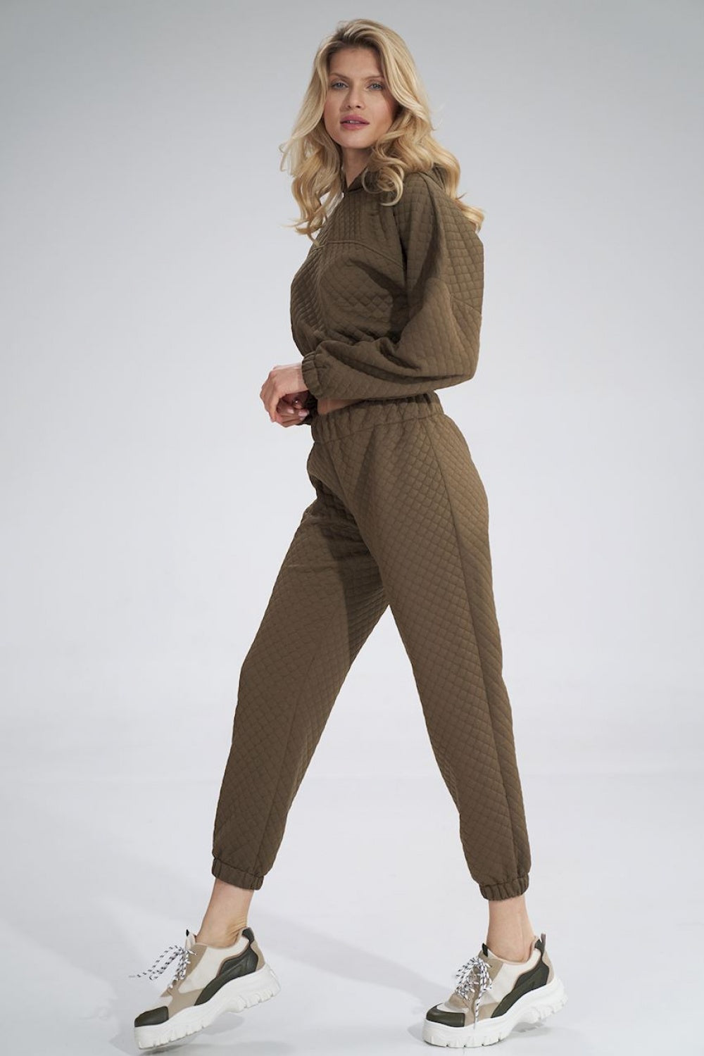 Beige Women trousers