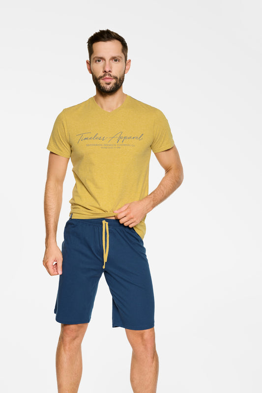 Yellow Navy Pyjama
