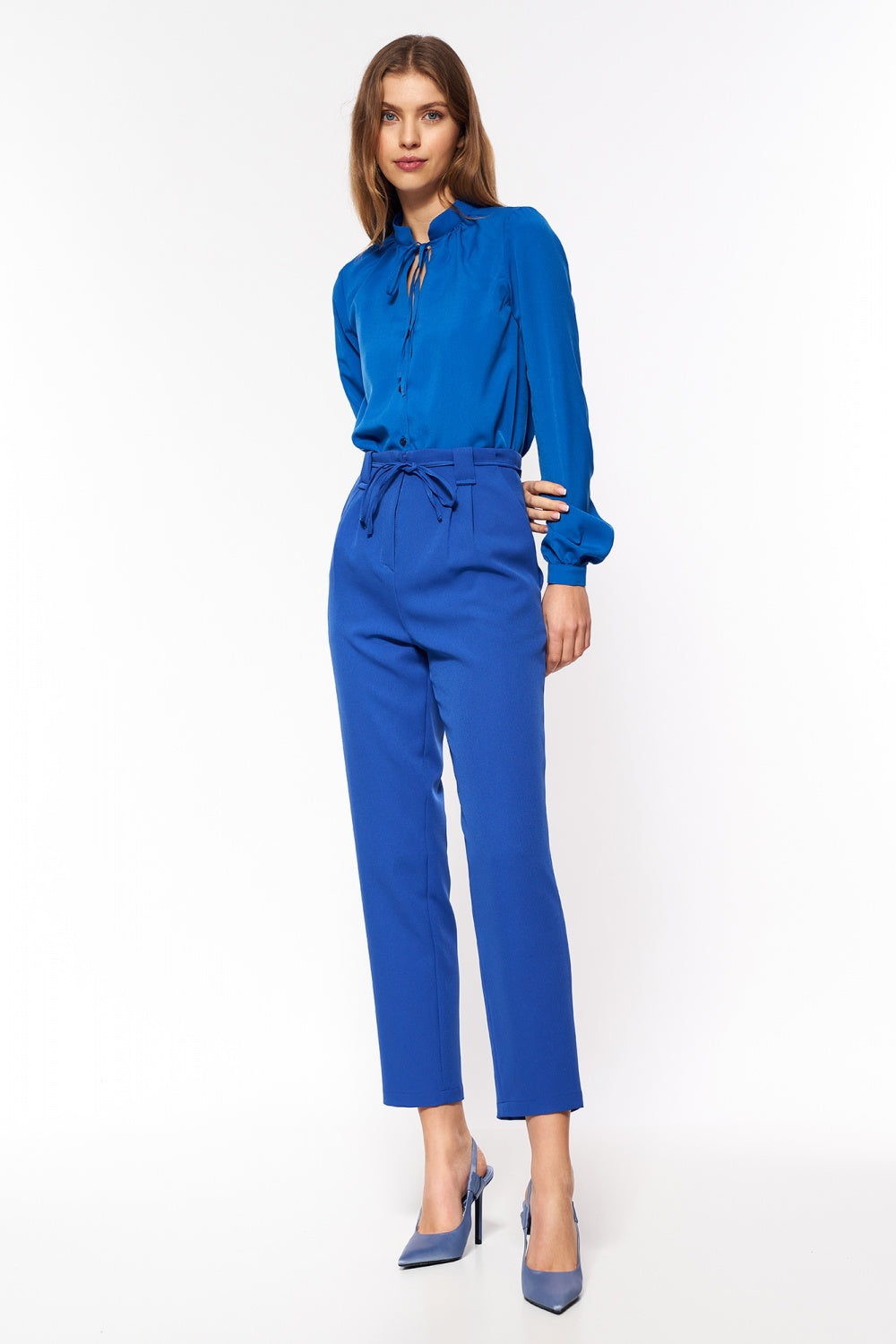 wiązana pod szyją B Chaber Long sleeve shirt