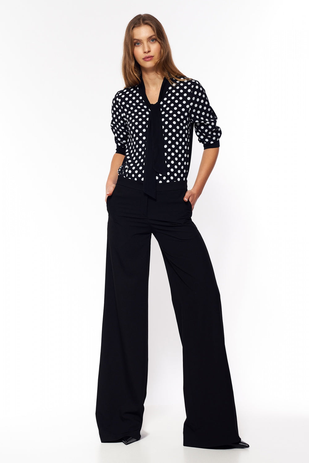 palazzo SD Black Trousers
