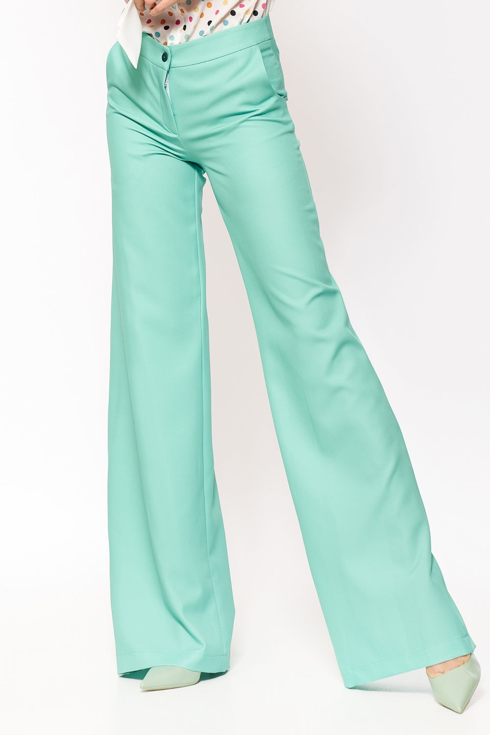 palazzo SD Seledyn Trousers