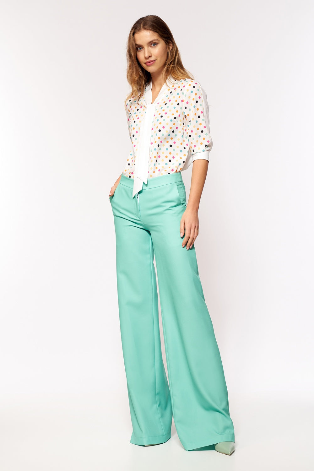 palazzo SD Seledyn Trousers