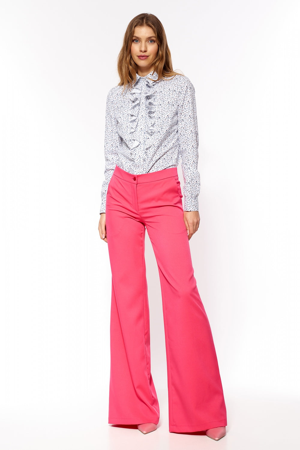 typu palazzo SD Pink Trousers