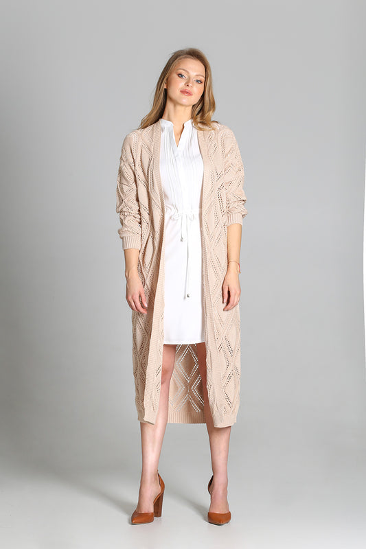 Beige Cardigan