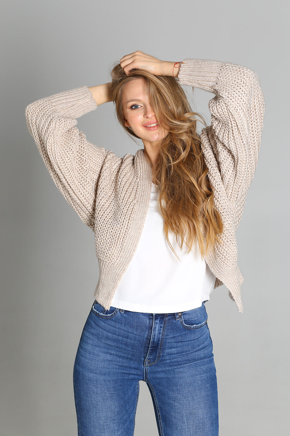 Beige Cardigan
