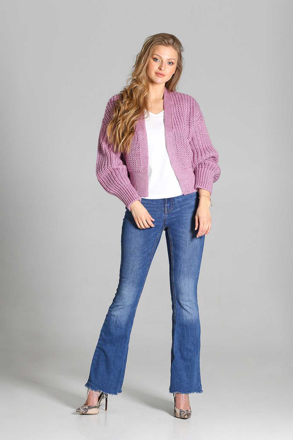 Pink Cardigan
