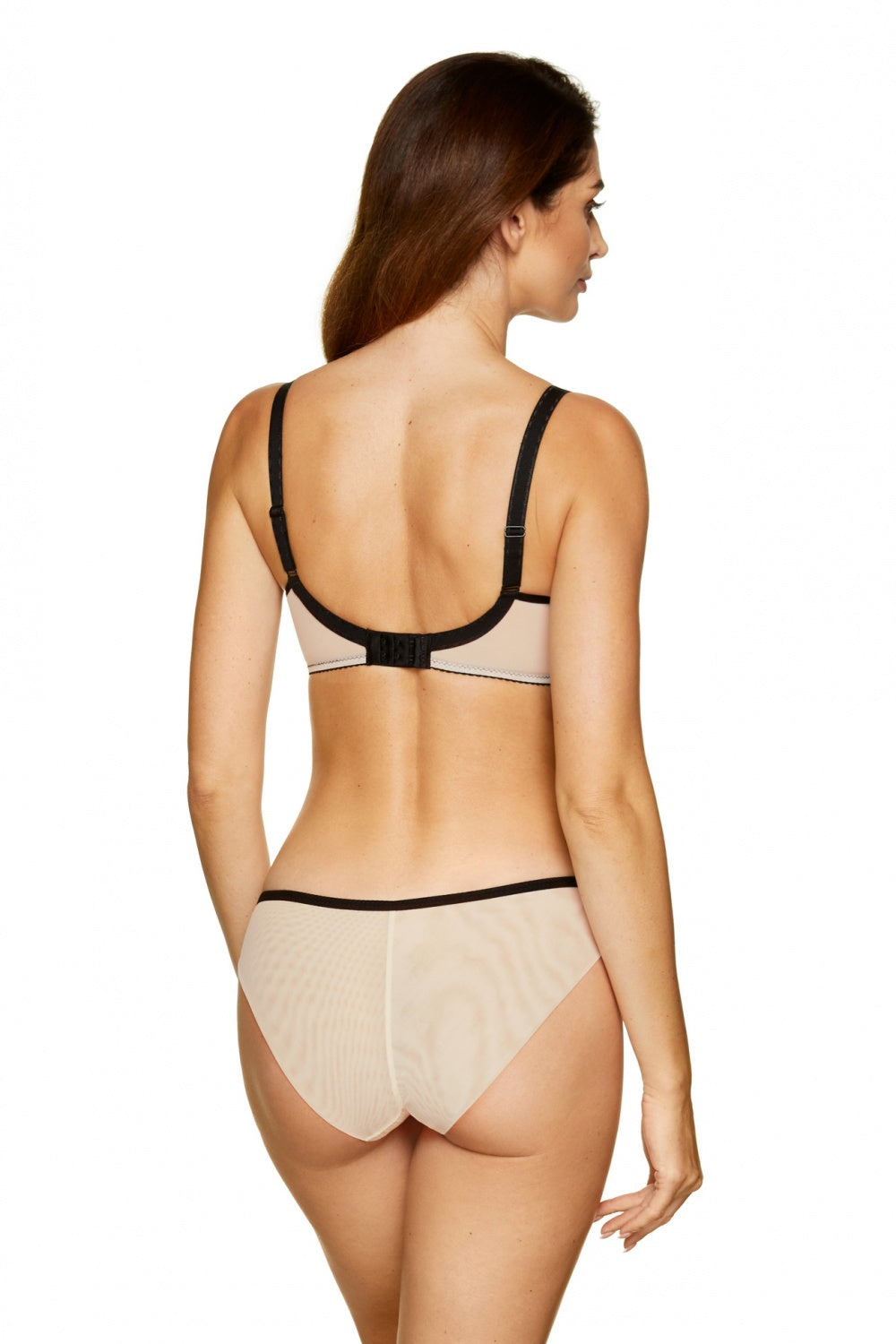 B Cream Black Semi-soft