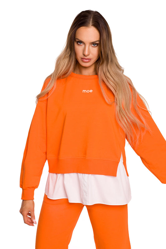 Orange Sweatshirt